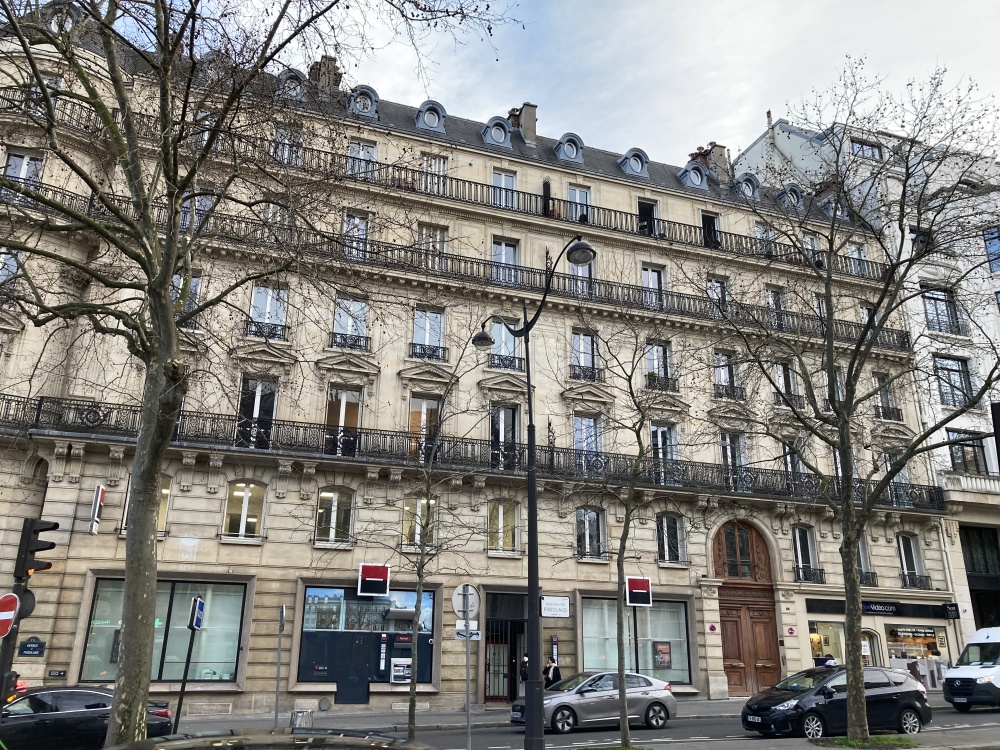 location de bureaux Paris 8 de 170 m²