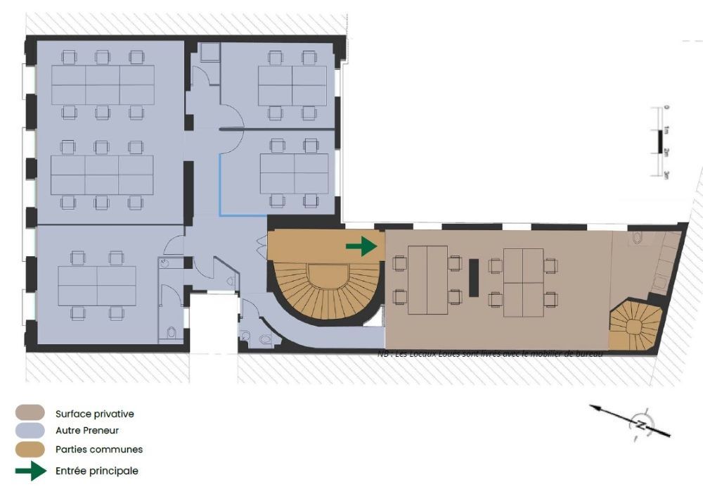 location Bureaux Paris - Photo 7