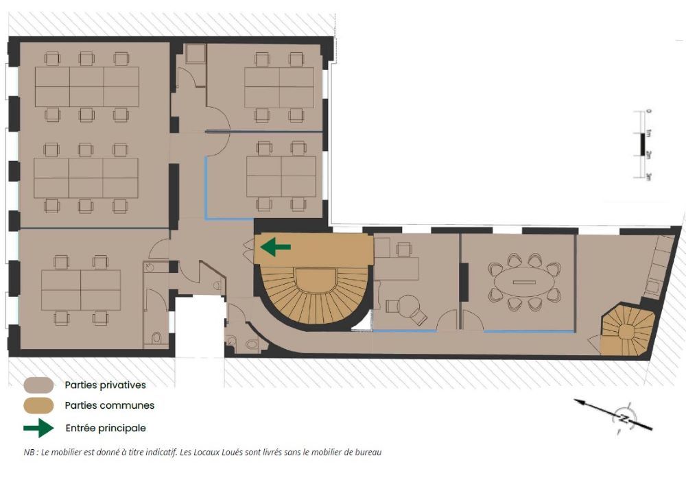 location Bureaux Paris - Photo 8