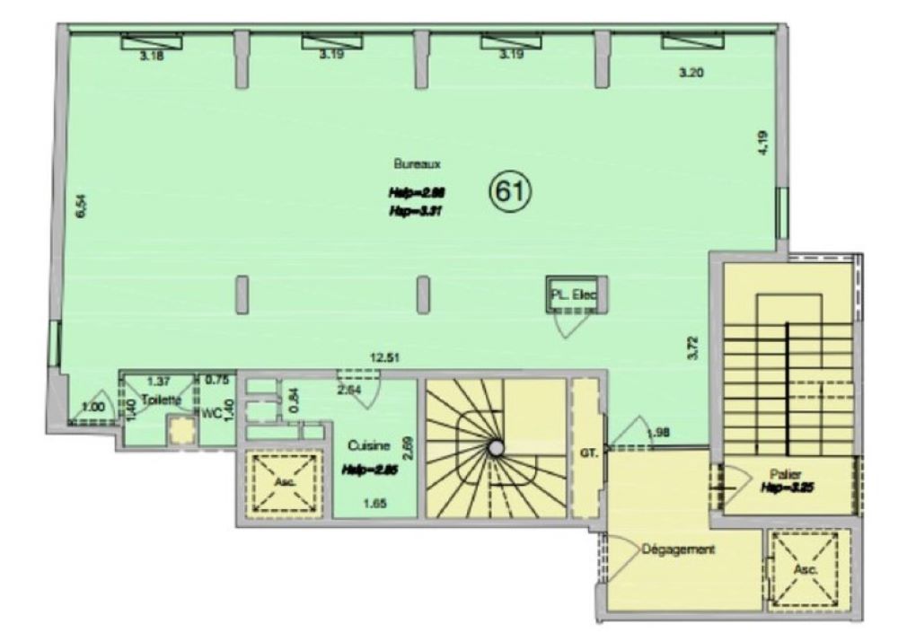 location Bureaux PARIS 13 - Photo 6